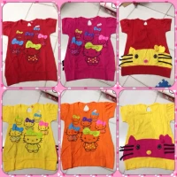 Atasan Cewek Hello Kitty