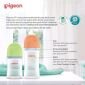 Botol Susu Bayi Pigeon Peristaltic Plus Nipple Wide Neck Soft Touch 160ml / 240ml