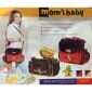 Tas Bayi Medium Saku Tutup Bordir Mom's Baby MBT3011 / Tas Perlengkapan Bayi / Diapers Bag Bayi / Tas Traveling Bayi / Tas Baby Carrier Bayi #1