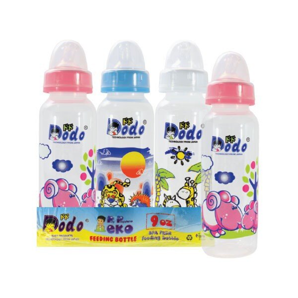 Botol Susu Bayi Dodo PP Eko 9Oz Dot Bulat