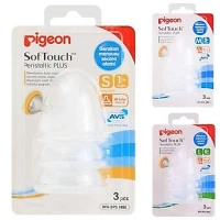 Dot Bayi Pigeon Peristaltic Plus Nipple Wide Neck