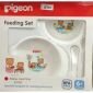 Pigeon Feeding Set Kecil / Set Makan Bayi dengan Piring, Mangkok dan Sendok Bayi #2