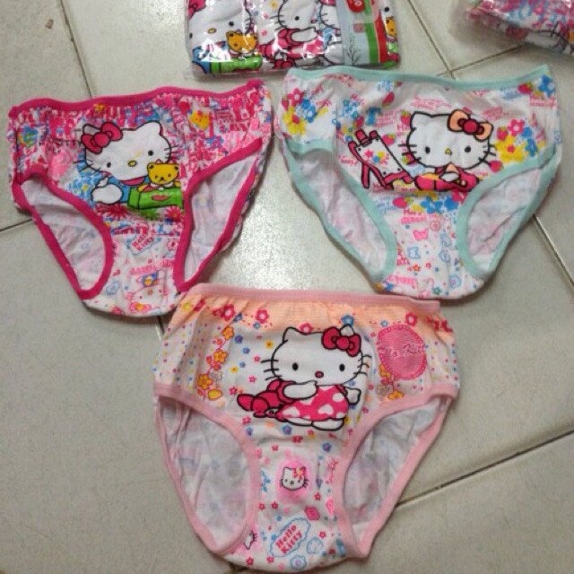Celana Dalam Anak Perempuan Ridges Hello Kitty 3pcs