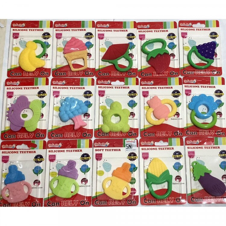 Gigitan Bayi / Silicone Teether Bayi Reliable
