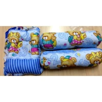 Bantal Bayi Peang + 2 Guling Bayi My Baby / Perlengkapan Tidur Bayi / Bantal Guling Bayi Set / Kado Bayi