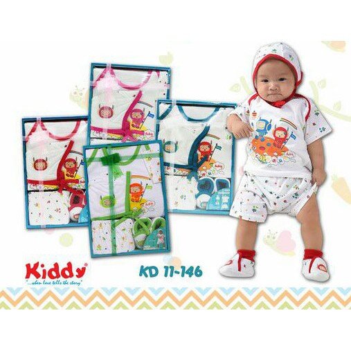 Kado Lahiran Bayi / Baju Set Bayi / Paket Perlengkapan Bayi Baru Lahir / Kiddy Baby Set 11146