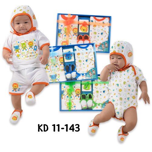 Kado Lahiran Bayi / Baju Set Bayi / Paket Perlengkapan Bayi Baru Lahir / Kiddy Baby Set 11143
