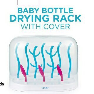 Baby Bottle Drying Rack with Cover
