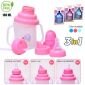 Ninio Training Cup 3 in 1 / Botol Susu Bayi Step 1-2-3 / Gelas Belajar Minum / Botol Minum Sedotan / Botol Minum Spout #2