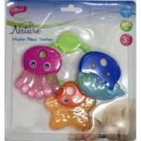 Water Filled Teether Nature 3pcs