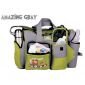 Snobby Tas Bayi Besar Double Saku Print + Tempat Susu Amazing Gray TPT7904 #1