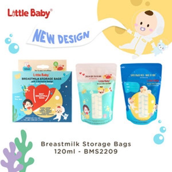 Little Baby Kantong ASI 120ml BPA Free (30pcs) / Breastmilk Thermal Sensor Bags