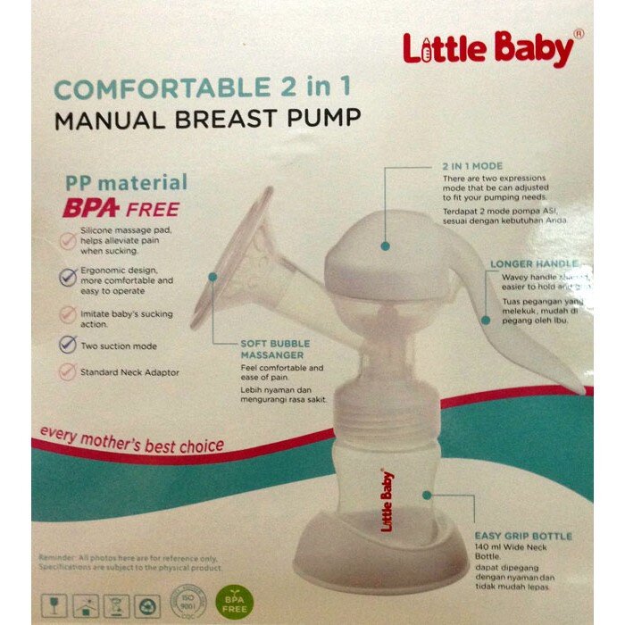 Pompa Asi Little Baby Manual Breast Pump