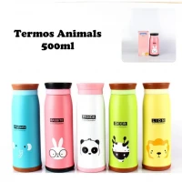 Termos Tumbler Animals 500ml / Termos Air Panas Dingin / Tumbler Air Minum