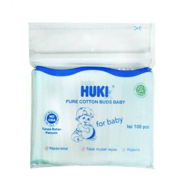 Huki Cotton Buds Baby Zax 100s