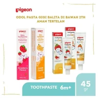 Pigeon Pasta Gigi Anak / Odol Anak Balita / Pigeon Toothpaste Strawberry Orange