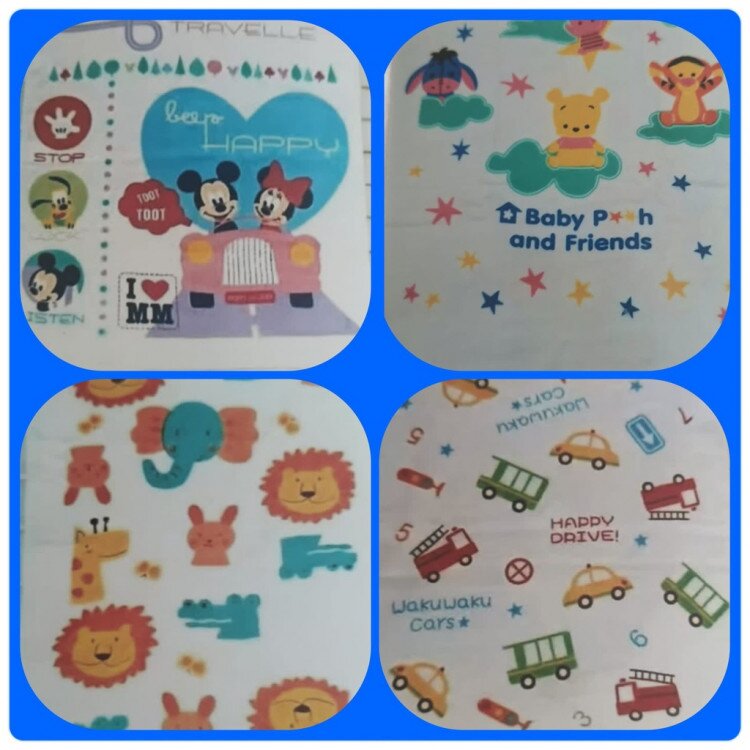 Handuk Bayi Jepang 120x60cm