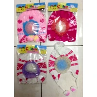 Topi Rajut Chibon Bunga 17050012
