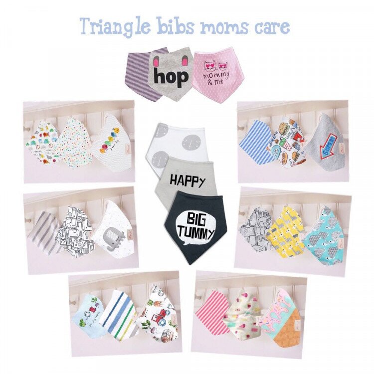 Slaber Segitiga 3pcs Mom's Care