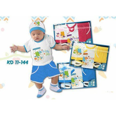 Kado Lahiran Bayi / Baju Set Bayi / Paket Perlengkapan Bayi Baru Lahir / Kiddy Baby Set 11144