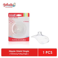 Silicone Nipple Shield / Sambungan Asi / Pelindung Puting Reliable 1pc