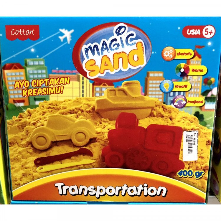 Fun Doh Magic Sand Transportation 17090035