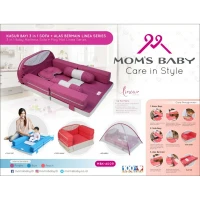 MBK4009 Kasur Bayi 3 In 1 Sofa + Alas Bermain + Kelambu Linea Series