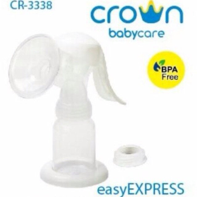 Manual Breastpump Crown Babycare
