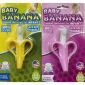Banana Silicone Teether and Toothbrush (Gigitan Bayi) #1