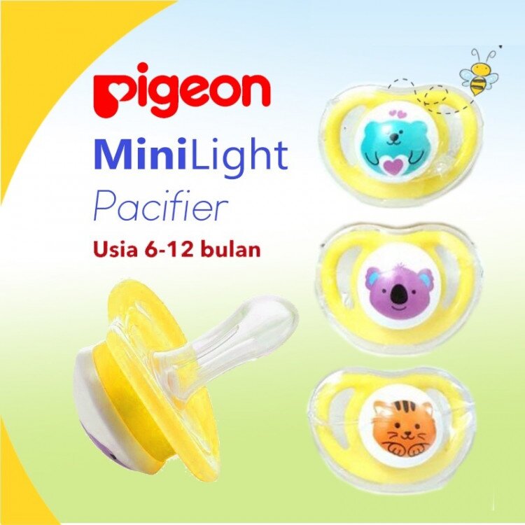 Empeng Pigeon Ekonomis / Empeng Bayi Bulat 6+ bulan / Empeng Bayi Pigeon