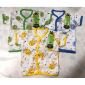 PROMO Baju Atasan Bayi Pendek Kancing Depan Size M Satuan / Baju Bayi Pendek Ridges / Baju Baby ber-SNI #8