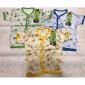 PROMO Baju Atasan Bayi Pendek Kancing Depan Size M Satuan / Baju Bayi Pendek Ridges / Baju Baby ber-SNI #5