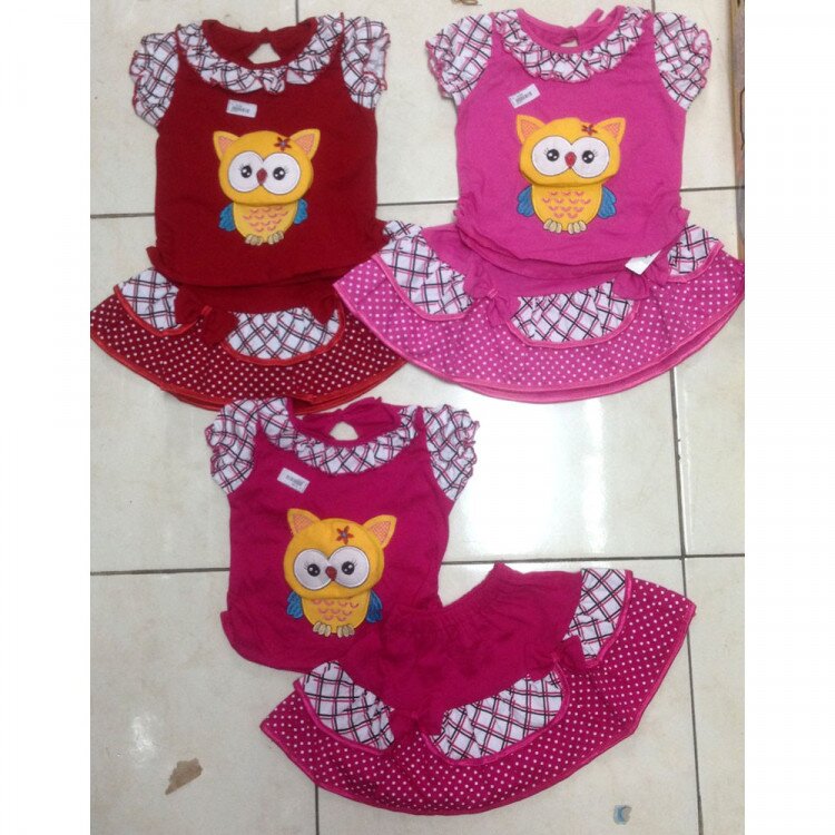 Setelan Cewek Owl 18010147