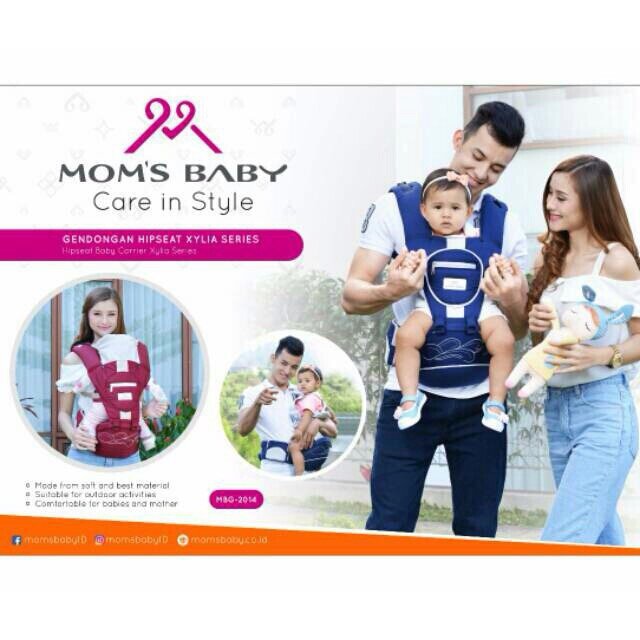 Gendongan Hipseat Xylia Series Moms Baby MBG2014