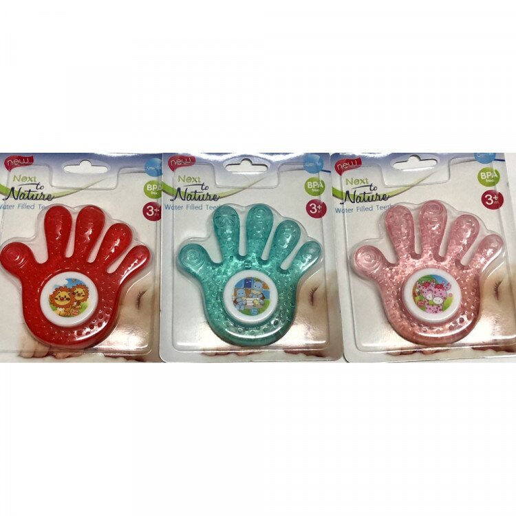 Teether Rattle Hand Nature 18030019