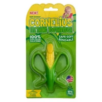 Corn Shape Silicone Teether n Toothbrush