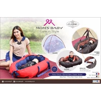 Kasur Bayi Serut + Bantal New Classic Series Moms Baby MBK4010