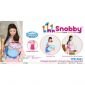 Gendongan Bayi Samping + Penutup Ibu Menyusui Happy Bubble Series Snobby