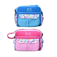 Tas Bayi Sedang Saku Motif Happy Bubble Snobby / Tas Perlengkapan Bayi / Diapers Bag Bayi / Tas Traveling Bayi / Tas Baby Carrier Bayi