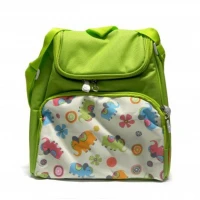 Tas Ransel Kid's Lunch Box Green IQ Baby (Aluminium Foil)