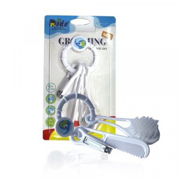 Dodo Grooming Set (Sisir Bayi + Gunting Kuku)