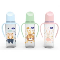Botol Susu Baby Safe 250ml Dengan Pegangan / Handle 18080039