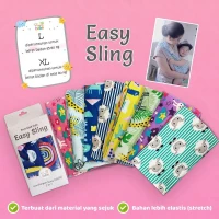 Gendongan Kaos (Geos) Baby Easy Sling M L XL