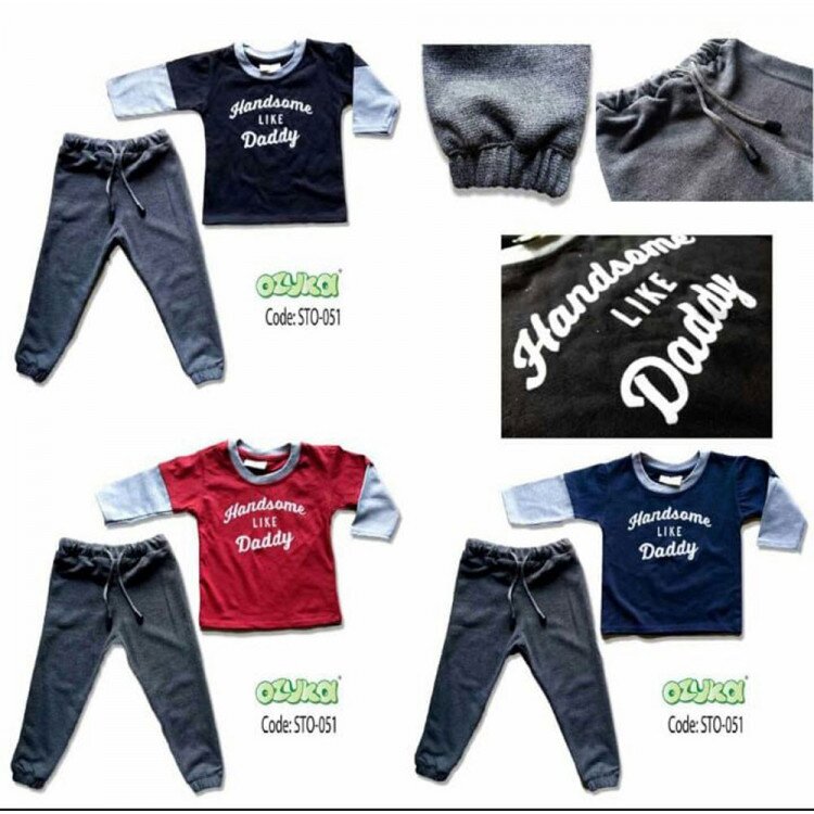 Baju Tidur Ozuka Handsome Like Daddy 18080102