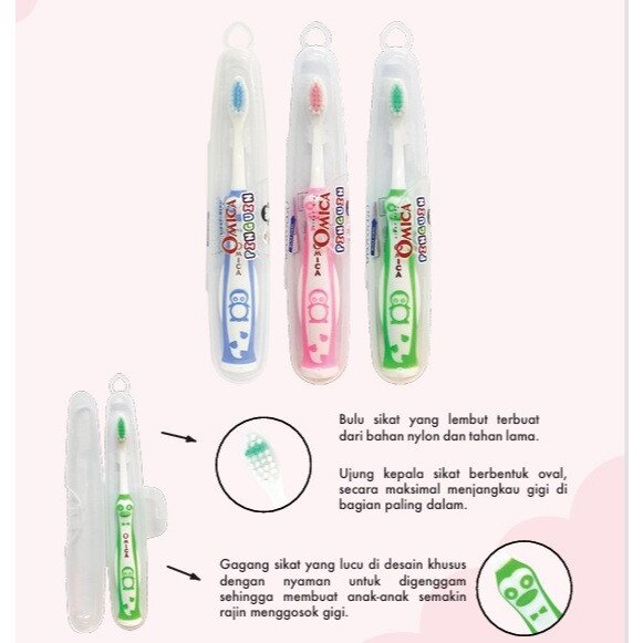 Sikat Gigi Anak Omica Pinguin 18100110