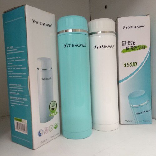 Termos Air Panas Yoshikawa 450 ml 22100026 / Themos Mini / Tumbler Panas Dingin