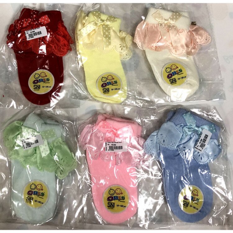 Kaos Kaki Anak Rinda 1-2 tahun