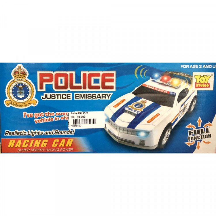 Mainan Police Racing Car 18110100