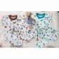Setelan Anak Kaos Ridges Motif Random Dasar Putih #6