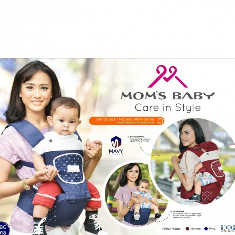Gendongan Bayi Hipseat Mavy Series Moms Baby